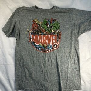 Marvel Heroes Gray T-Shirt
